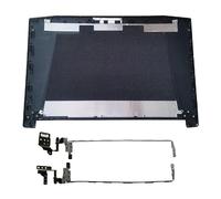 Pour Acer pour Predator pour Helios 300 G3-571 G3-572 G3-573 PH315 PH315-51 couvercle arrière boîtier supérieur ordinateur portable LCD couverture arrière/LCD charnières G&D(Black A and Hinges)