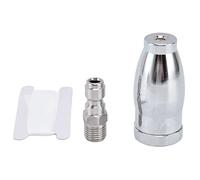 Pour acier inoxydable, pour nettoyeur haute pression 3600PSI Buse turbo rotatif avec fiche de raccordement rapide 1/4 po
