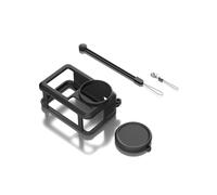 Pour Action 5 Pro Housse de Protection en Silicone Anti-Chute et Anti-Perte Corde Accessoires de Caméra de Sport Noir