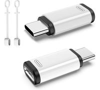 Pour Adaptateur Lightning Vers Usb C, 2 Pcs Adaptateur Usb C Mâle Vers Lighting Femelle Avec 36w De Charge Rapide Et Synchronisation Des Données Pour Iphone 15/16 Série,Pas Pour Au[Hdm5231482]
