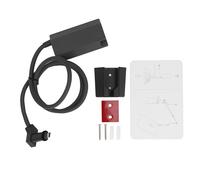 Pour adaptateur réseau Ethernet Starlink V2, transmission 1200 Mbit/s, peu encombrant, avec longueur de câble de 3,3 pieds, support mural
