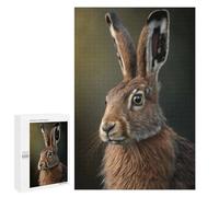 pour Adultes 1000 PCS Puzzle Hare AI Generative Puzzle pour Adultes Jeu Familial Coupe De Précision Anniversaire Et Noël 1000 PCS