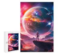 pour Adultes 1000 PCS Puzzle Interstellar Explorer Puzzle pour Adultes Jeux Relaxants pour Le Plaisir Familial Jeu Défiant Cadeaux 1000 PCS