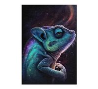 pour Adultes 1000pcs(38x26cm) Puzzle Galactic Lizard Art Print-20 Jeu De Puzzle Manuel Course De Vitesse des Mains Cadeaux Uniques pour Anniversaire Et Noël 1000pcs(38x26cm)