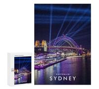 Pour adultes 300 pièces puzzles Sydney Australia Puzzles pour adultes Jouets anti-stress Difficile Exigent Activités amusantes pour la maison 300 pièces