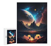 Pour Adultes 500 PCS Puzzle Cosmic Universe Odyssey Puzzle pour Adolescents Jeu Pratique Décoration de la Maison Jeu Défiant Cadeaux 500 PCS