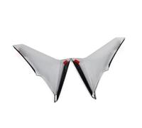 pour ADV 350 pour ADV350 2025 Corps Moto Coupe-Vent Aile Vent Fixe Protège-Jambes Pare-Brise Latéral Protection Accessoires Moto Spoilers Aileron(Smoke Gray)