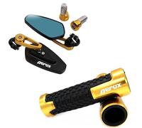 pour AEROX155 AEROX 155 2015-2021 Moto Aluminium Vue Arrière Guidon Extrémité Côté