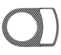 Pour AEROX155 Pour NVX155 Pour NVX Pour AEROX 155 Cache-bouton Verrouillage Clé Contact Moto/scooter Intérieurs Voiture(1-AEROX Gray)