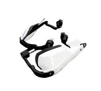 Pour Africa Twin CRF1000L 2016 2017 2018 Dose Non Adaptée DCT Moto Pare-vent Poignée Protège-mains Motocross Protège-mains MENSUNUBNM(Blanc)