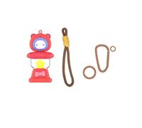 Pour Airtag, Dispositif Anti-Perte, Veilleuse, Pendentif, Housse de Protection, Dessin Animé, Mignon, Enfants, Couple, Anti-Poussière, Rangement,