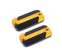 pour AK550 pour AK 550 2022-2023 Moto Réservoir De Liquide Frein Avant Couvercle Cylindre Maître Capuchon D'Huile Réservoir Liqui Frein(Yellow)