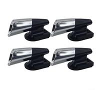 pour alarme Véhicule Vent 4pcs pour Prévenir Accidents Faune | Matériau ABS pour robuste, installation outils, design éolien , lot de 4 , accidents