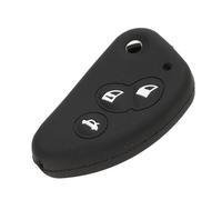 pour Alfa pour Romeo 147 166 156 JTD TS GT Coque De Protection Pliable pour Clé De Voiture Coques De Clé(3 Button Black)