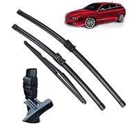 Pour Alfa pour Romeo 159 2004-2011 essuie-glace LHD ensemble de balais d'essuie-glace avant et arrière pare-brise pare-brise fenêtre 22 "+ 18" + 13" essuie-glaces