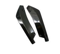 pour Alfa pour Romeo 159 Lèvre Pare-Chocs Spoiler Diffuseur Protection Antirayures Ailettes Fibre Carbone Extension Bas Caisse Avant/arrière Universel(Black)