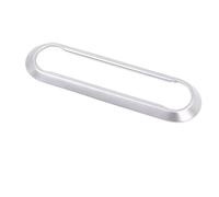 Pour Alfa Pour Romeo Pour Giulia Pour Stelvio 2017-2020 Garniture De Cadre De Réglage De Climatisation Centrale WEFOLCC(Argent)