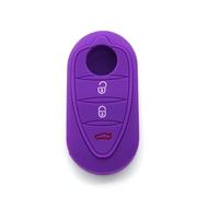 pour Alfa pour Romeo pour Giulietta pour Mythe pour Junior 4C pour Romeo pour Mito pour Mythe 159 GTO GTA Couvercle De n Silicone Étui Clés(Purple)