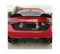 pour Alfa Romeo pour Giulia 2015+ Sport Styling Tuning Partie Voiture Véritable Fibre Carbone Arrière Coffre Couvercle Lèvre Corps Kit Spoiler Ailes WEFOLCC