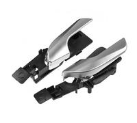 Pour Alfa Romeo Pour Giulietta 2010-2019 Poignée Intérieure Chrome Argent Pour B&MW Accessoires Avant Gauche Droite Poignée Porte Intérieure Voiture Poignée de Porte Intérieure de Voiture(Left and Rig