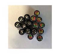 (Pour Alfa Romeo) Style de voiture 4 pièces en alliage d'aluminium emblème SPORT bouchon de valve de