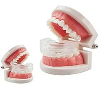 POUR Aligneurs De Dents Invisibles, Plateau De Protection des Dents Supérieures Et Inférieures, Protège-Dents Dentaire Orthodontique avec Étui-,Toutes Les Étapes,Friendly321