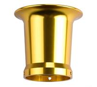 Pour alliage d'aluminium CNC pour pile de vitesse pour carburateur PWK PE VM 21 mm, 24 mm, 26 mm, trompette d'admission noir, argent, or, rouge, bleu, haute résistance, ajustement direct (doré)
