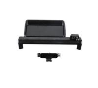 Pour Alphard 40 Series 2023+ Organiseur de Console Centrale DerrièRe L'éCran BoîTe de Rangement CachéE avec Support de TéLéPhone RHD