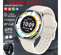 Pour Amazfit Active 2 GPS montre intelligente hommes femmes Ai GPT Amoled étanche Sport montre intelligente boussole NFC BT appel montres pour Black