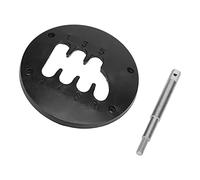 pour Amortissement de Moule 6 Vitesses Courte Mi-Course Shifter Plate Mod pour Thrustmaster TH8A, Accessoires de Mise à Niveau Real Feel Gear pour Thrustmaster TH8A