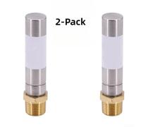 pour amortisseur Coup Bélier 1/2" NPT pour cuivre 2-Pack pour | Filetage 1/2" NPT, construction pour cuivre pour robuste, pour idéal systèmes eau froide, réduit vibrations tuyaux