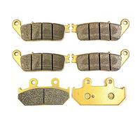 Pour AN 650 AN650 Pour B&urgman/pour Skywave 2002 2003 2004 2005 2006 2007 2008 2009-2019 Ensembles De Plaquettes De Frein Avant Arrière De Moto VIYOLI(Front and Rear)