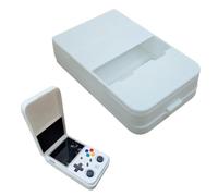 pour Anbernic RG353V Boite de Rangement, Housse de Protection pour Anbernic RG353V Retro Handheld Game Console (White)