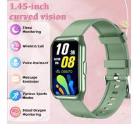 Pour Android Ios Bracelet Intelligent Femmes Smartwatch Hommes Fréquence Cardiaque Sang Oxygène Étanche Sport Bracelet Intelligent Montre Pour Dames+Cadeau.Green.