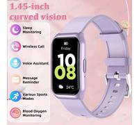Pour Android Ios Bracelet Intelligent Femmes Smartwatch Hommes Fréquence Cardiaque Sang Oxygène Étanche Sport Bracelet Intelligent Montre Pour Dames+Cadeau.Purple.