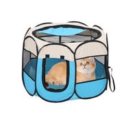 Pour animaux de compagnie | Camping pour chiots et chats avec auvent et portes fermées pour votre chien et chat, une pratique pour votre chat bien-aimé, cage spacieuse, chaton, hérisson