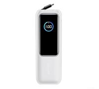 Pour Anker 25 000 mAh Power Bank 165 W Coque en silicone avec fonctions de protection contre les rayures et les chutes (transparent)