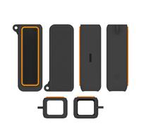 pour Anker Prime (20K220W) A110B Coque en Silicone Anti-Impact, Antichoc, Anti-poussière, Housse de Protection, Batterie Externe 20K220W A110B, Boîtier Souple (Orange)
