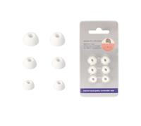 pour Anker Soundcore Liberty 5 Pro, Embouts d'écouteurs en Silicone, Lot de 6 pièces de Rechange (S/M/L) (Blanc)
