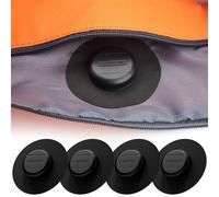 Pour Apple AirTag étui avec autocollant adhésif AirTags support en tissu GPS Tracker support caché pour bagages, sac à dos, valises 4 pack