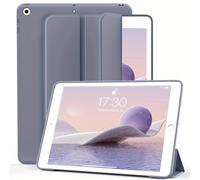 Pour Apple Ipad 10.2 2019 2020 2021 7E 8E 9E Génération Couverture Intelligente À Rabat Magnétique,Support À Trois Volets,Coque En Silicone Souple Antichoc.Lavender.Ipad 10.2