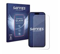 Pour Apple iPhone 15 / 15 Pro Verre Trempe 3 Pièces Protection Ecran Film