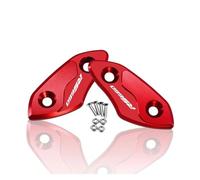 Pour Aprilia RS660 2020-2024 Moto Pare-brise Rétroviseur Conduit Couvercle Trou De Rétroviseur Capuchon(rouge)