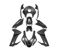 Pour Aprilia RS660 RS 660 2020 2021 2022 2023 2024 Kit De Carénage Moto Avec Panneau D'injection Kit Protection Cadre De Carrosserie(Carbon fiber texture B)