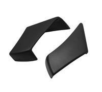 Pour Aprilia RSV4 2009-2020 Moto ABS Ailettes En Fibre De Carbone Aile Fixe Déflecteurs D'air Carénage Bouclier(Matte black)