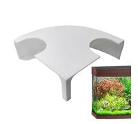 pour Aquarium : cachette de 12 x 12 x 4 cm, matériau ABS, grottes Multifonctions avec Deux Ouvertures | Réservoir pour Poissons d'eau Douce, crabes ermites, Reptiles Marins, Habitat AC