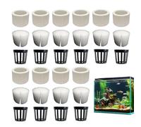 Pour aquatiques, base de panier de fixation pour en céramique, pot anti-flottement, support de d'aquarium, pots de fleurs, terre d'aquarium pour vivantes, aménagement