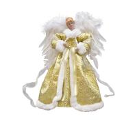 pour Arbre d'ange: LED De, Affichage de Noël avec Ailes, Statuette de Noël décorative, pièce décorative éclairée Suspendue | Angel Tree Topper pour fête du Nouvel an