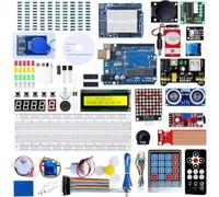 Pour Arduino Kit de démarrage R3 pour Mega328 Kit électronique avec capteurs pour projets STEM et codage débutants