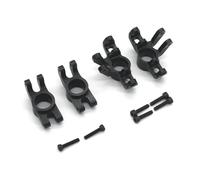 Pour Arrma 1/18 Pour Granite Pour Typhon Quake Pour Gorgon Pour Grom 1/16 Coupe Volant Arrière Métal Siège Pièces Détachées Voitures Télécommandées Pièces FuséE D'Essieu Rc(Black)